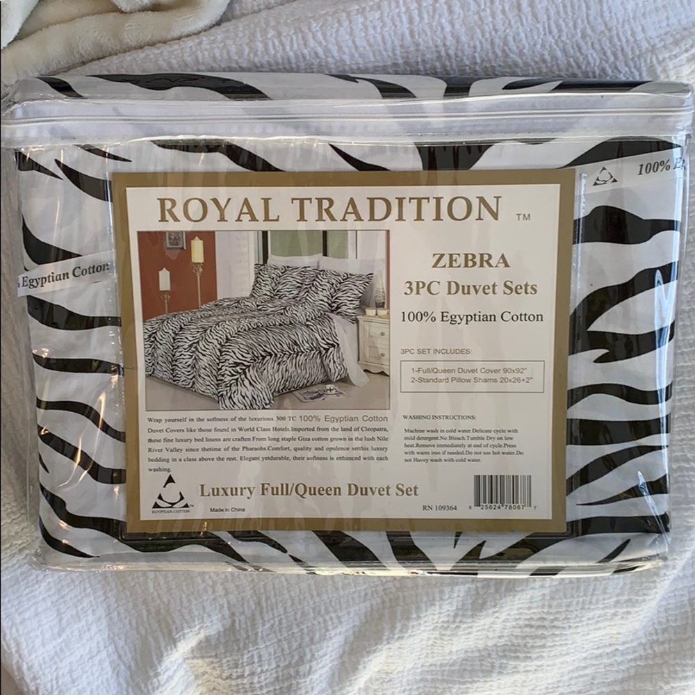 ZEBRA DUVET COVER